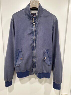 Marzotto Denim Jacket Mens Size S/M Made In Italy